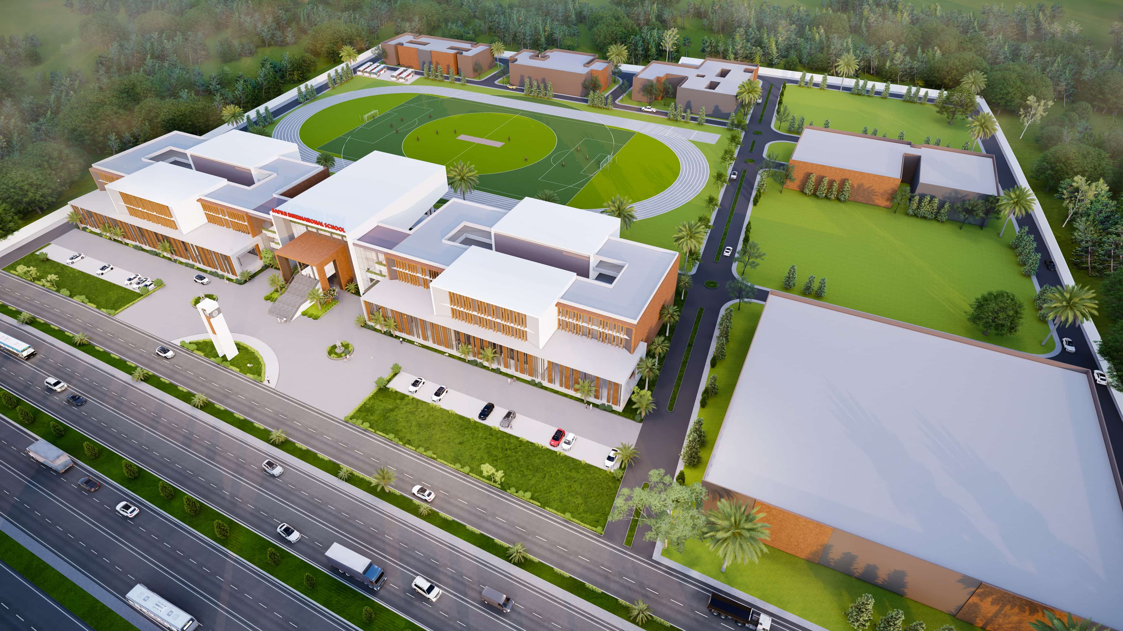 Honoured to collaborate with Sandeep Hulkoti Architects on the esteemed upcoming International School in Bilagi.