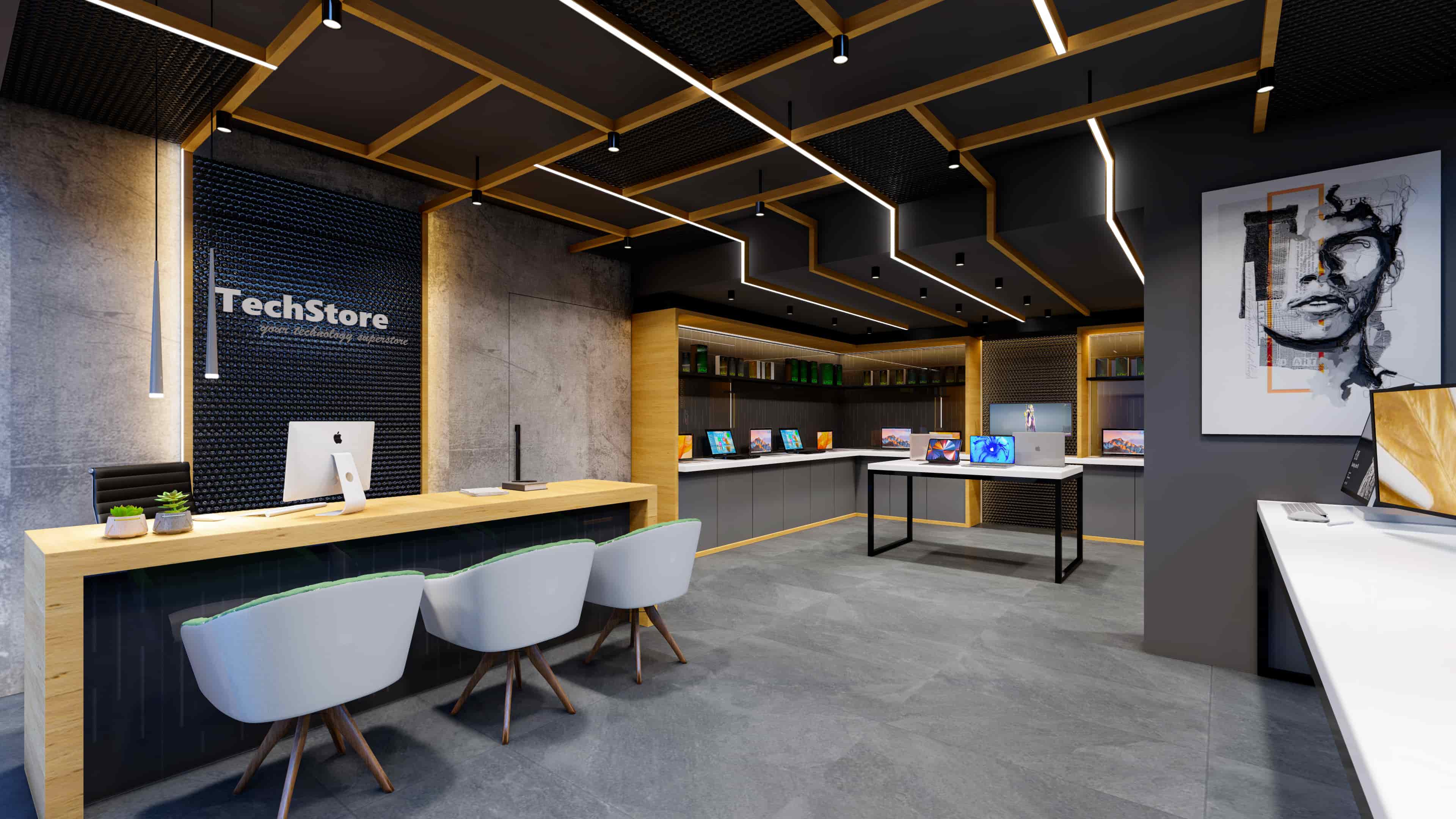 Designed with a modern and inviting aesthetic, visualized by Realarch Studio to highlight its refined visual appeal.