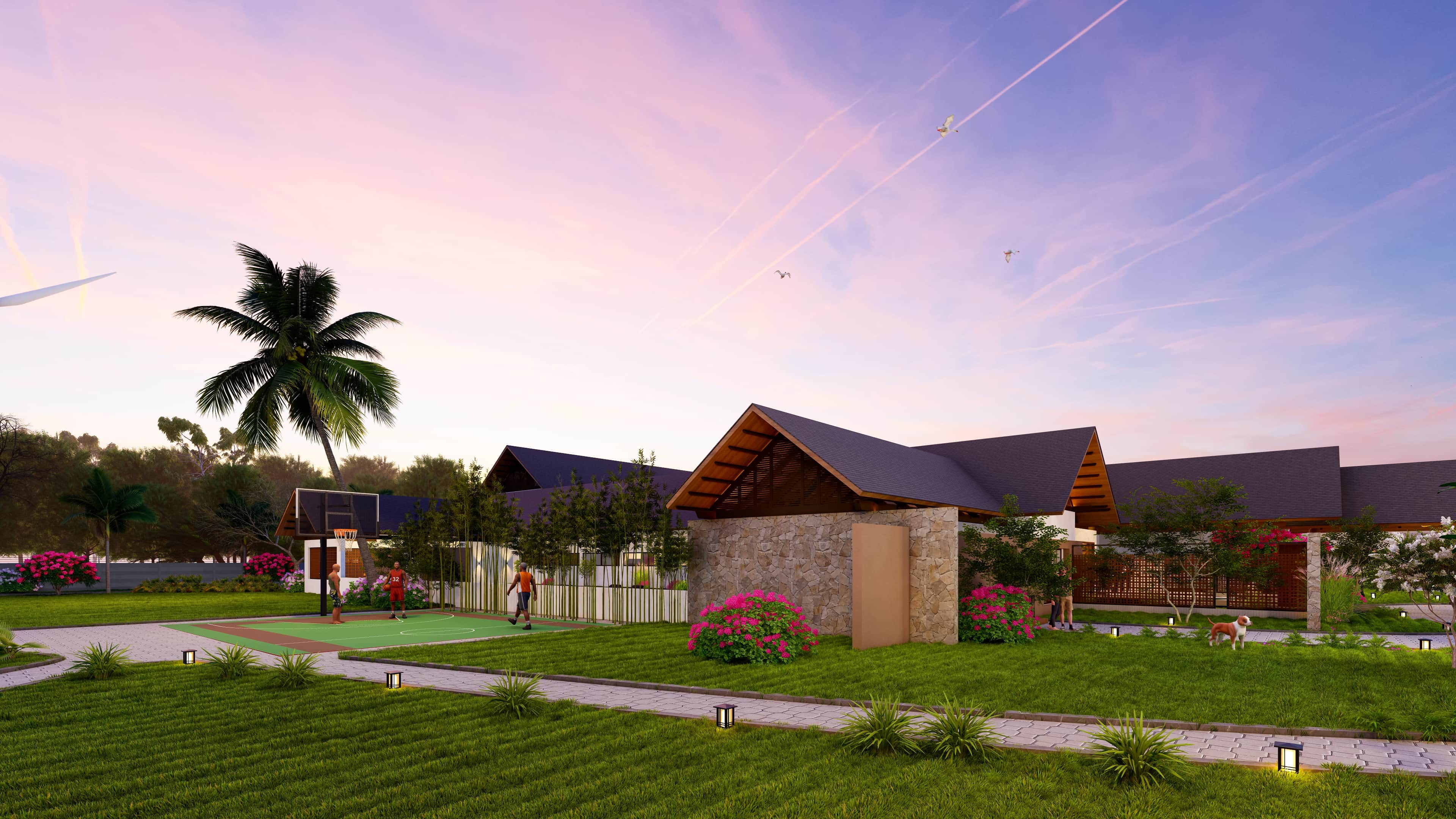 Retreat envisioned by Realarch Studio, as a peaceful hideaway that balances nature’s calm with timeless architectural elegance.