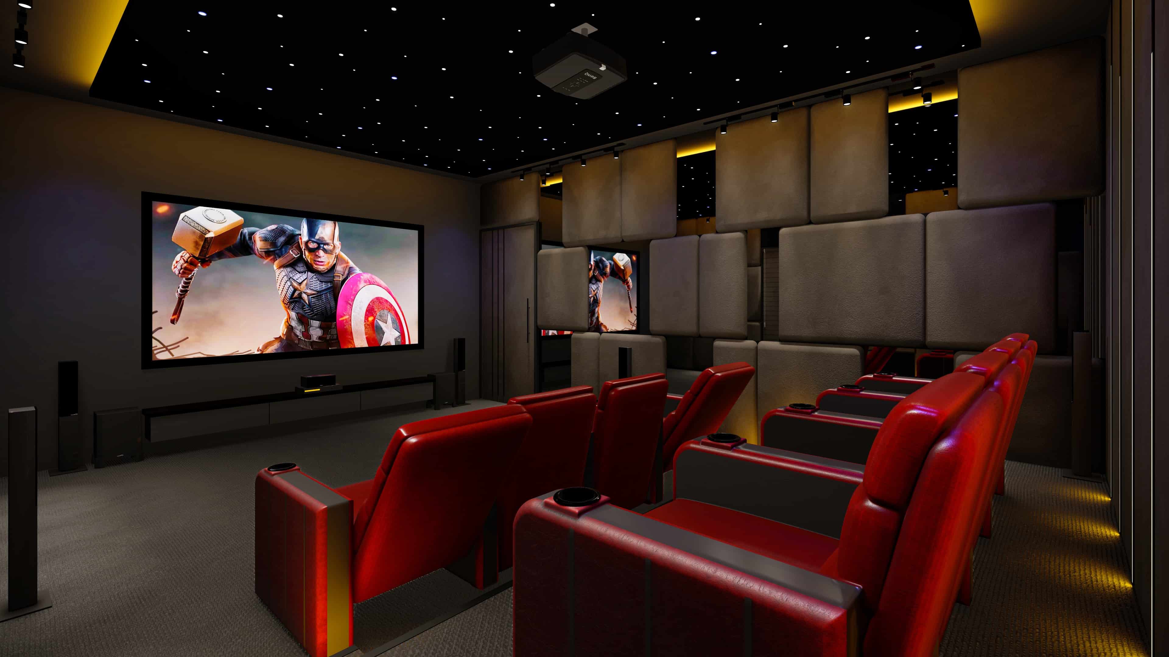  A refined space crafted for immersive entertainment and relaxation, brought to life through detailed visualization by Realarch Studio.