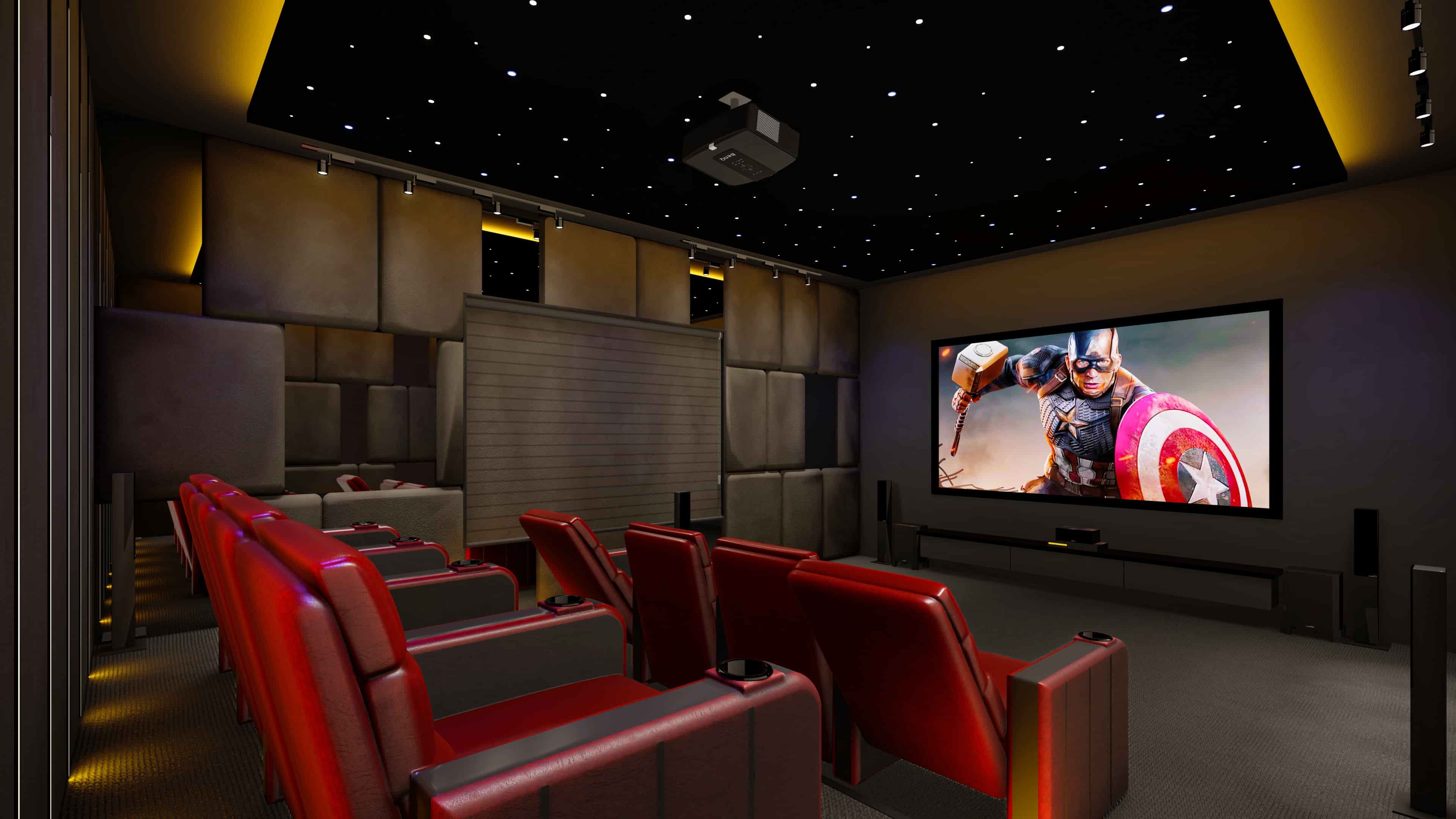  A refined space crafted for immersive entertainment and relaxation, brought to life through detailed visualization by Realarch Studio.