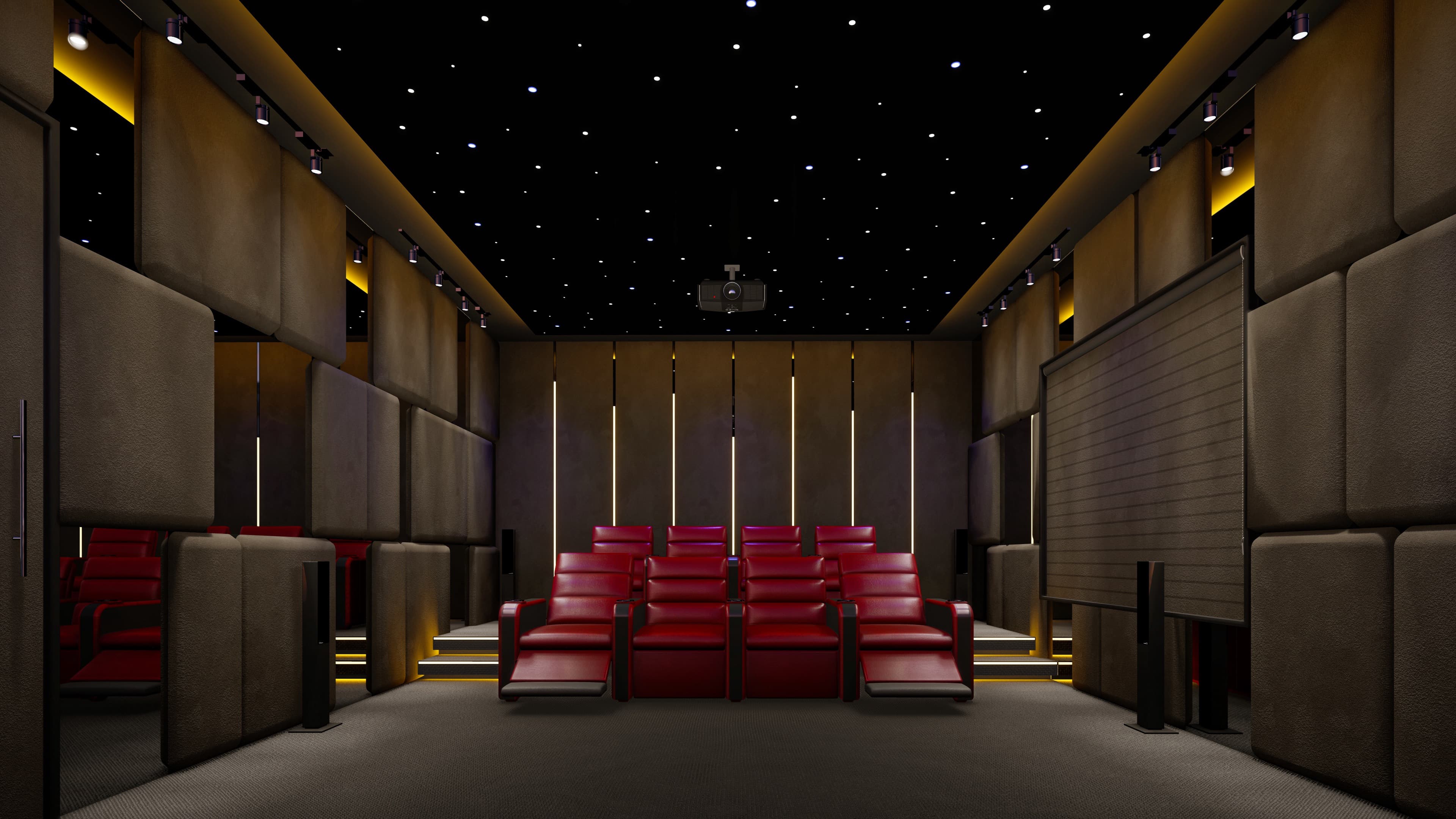  A refined space crafted for immersive entertainment and relaxation, brought to life through detailed visualization by Realarch Studio.